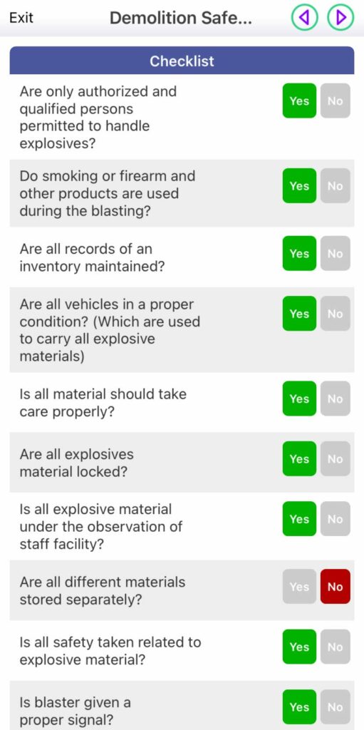 toolbox talk checklist example in forms2